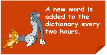 New Words in Dictionary