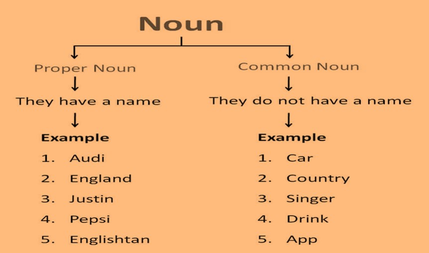 Class 5 Nouns English Square