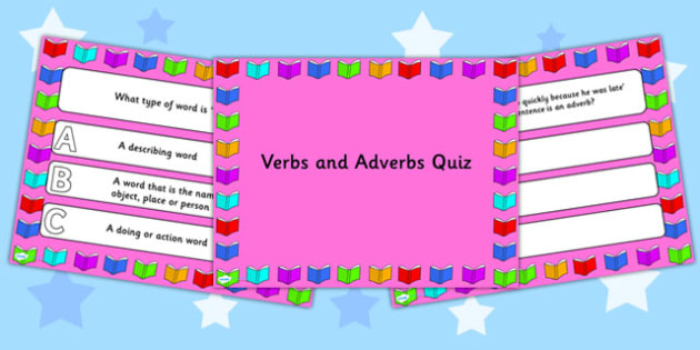 Verbs And Adverbs