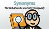 Synonyms, Antonyms, Homonyms, words related to Social Cause, Travel, Workplace image