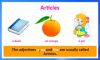 Articles and Prepositions image